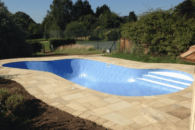 How often should a pool be drained?