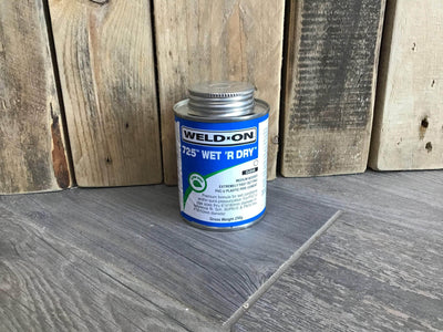 Wet/dry fast cure adhesive -240ml (sizes up to 3 inch)