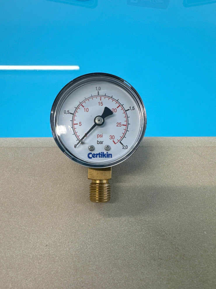 Pressure Guage - Side/Base Entry - 0.25" MT