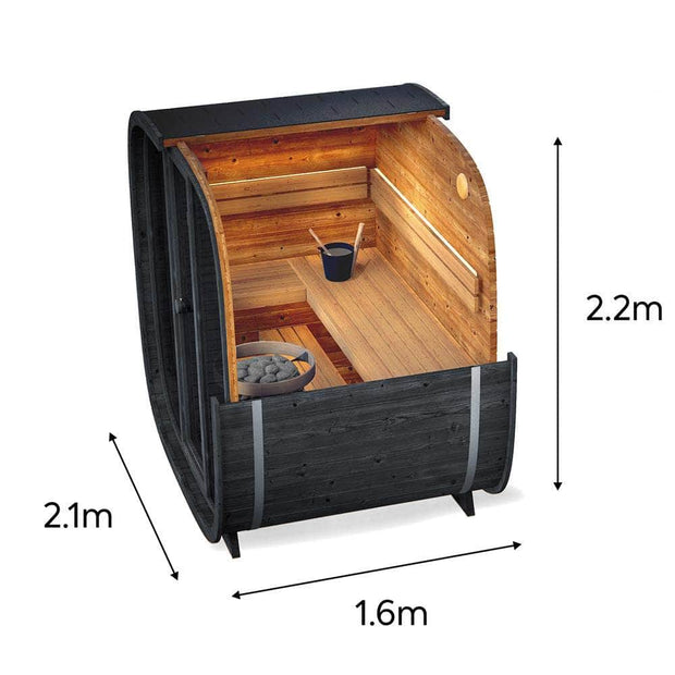 Onyxia Cube 4 Outdoor Sauna