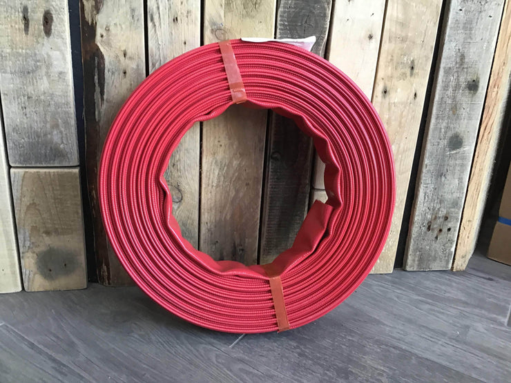 15m backwash hose deluxe (red) 38mm diameter